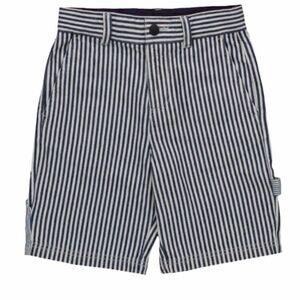 Stella McCartney Boys Striped “Veg Gang” Shorts in Size 6